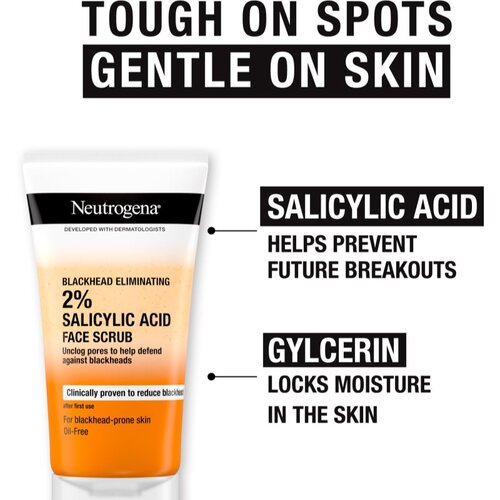 Neutrogena eliminiraјući piling gel za lice za uklanjanje mitesera, 150 ml Slike