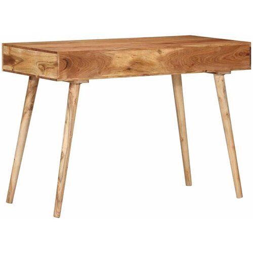  Pisaći stol 110x50x76 cm od masivnog drva bagrema Slike