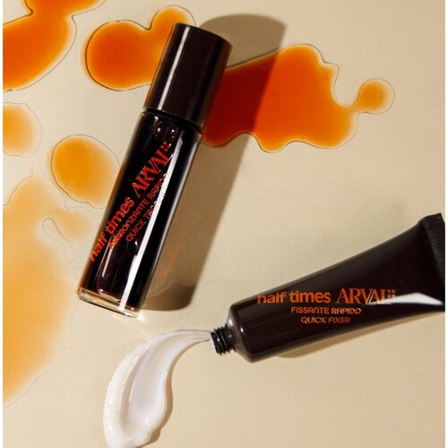 Arval Half Times Fast Tanning Bottle + Tube Set za&amp;scaron;čitno olje za pospe&amp;scaron;itev porjavelosti Slike