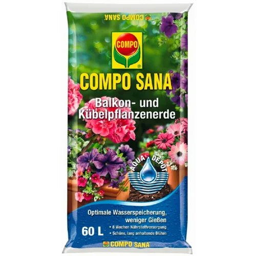 COMPO Substrat za balkonske rastline Compo Sana (60 l)