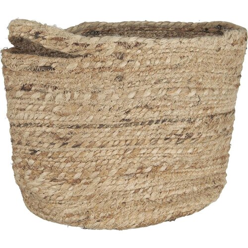 IB Laursen Košara iz jute z ročajem - Ø 23 x V 23 cm Cene