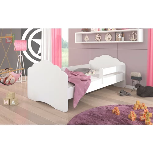ADRK Furniture Otroška postelja Casimo z ograjico - 70x140 cm