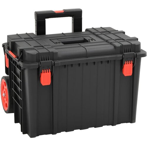 vidaXL Prijenosni kovčeg crni 56,5x45,5x48 cm od PP-a Cijene