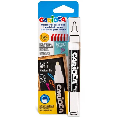 Carioca Tekući bijeli kreda marker - Cijene