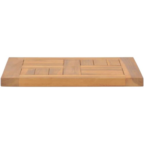 vidaXL kvadratna mizna plošča 40x40x2,5 cm trdna tikovina Cene