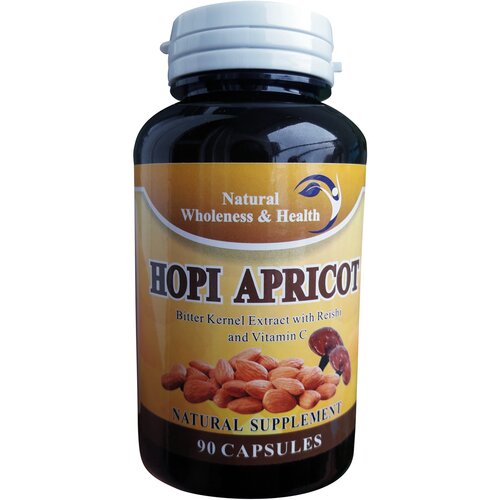 Hopi Apricot - Vitamin B17, 90 kapsula Slike