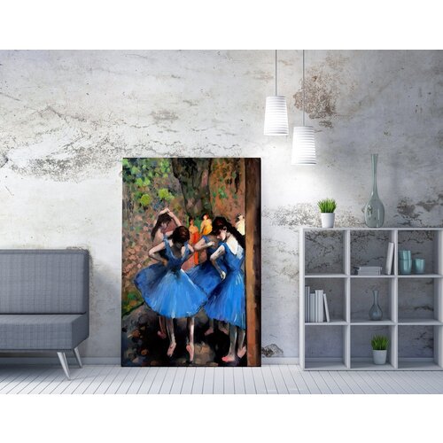 Wallity WY300 (70 x 100) Multicolor Decorative Canvas Painting Cene
