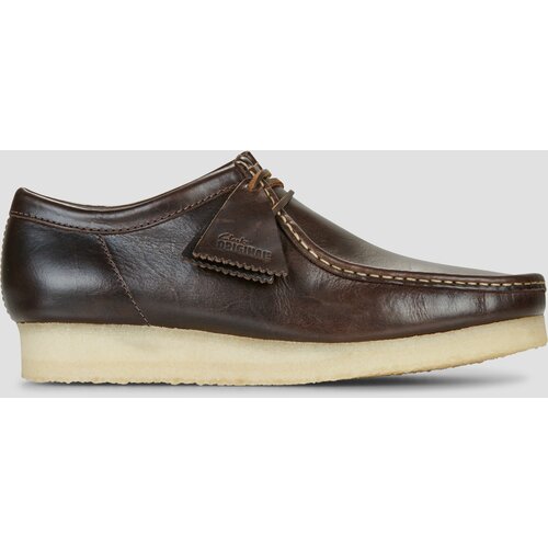 Clarks Originals Čevlji Derby Wallabee Kostanjeva Cene