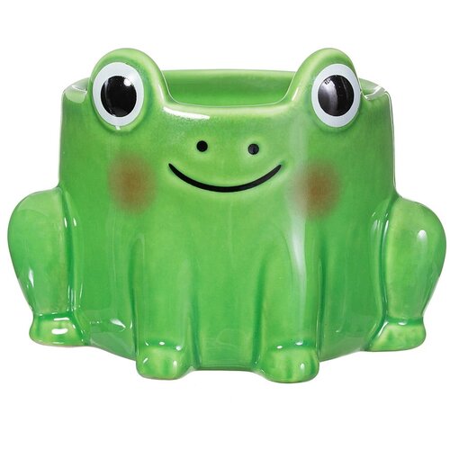 Sass &amp;amp; Belle Lončen okrasni cvetlični lonec Frog &amp;ndash; Slike