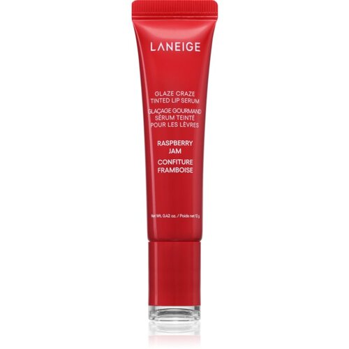 LANEIGE Glaze Craze Tinted Lip Serum tonirani balzam za ustnice odtenek Raspberry Jam 12 g Cene