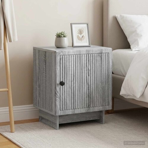  Noćni ormar 2 pcs Siva sonoma 43 x 34,5 x 50 cm Cijene
