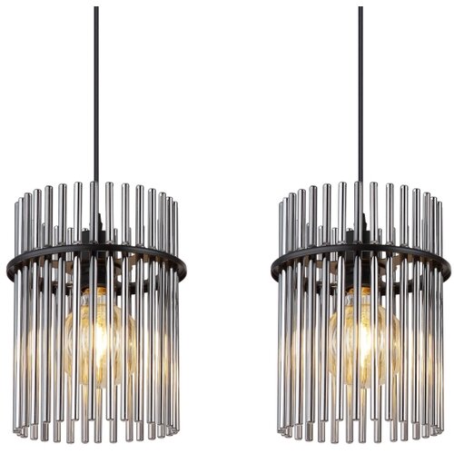 Globo 15698-3H - visilica na sajli gorley 3xE27/60W/230V, crni Slike