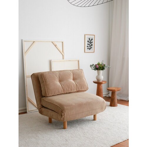 Atelier Del Sofa foldy - brown brown 1-Seat sofa-bed Slike