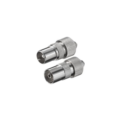 Zed Electronic RF-SET2 - rf utikač + rf utičnica metalna Slike