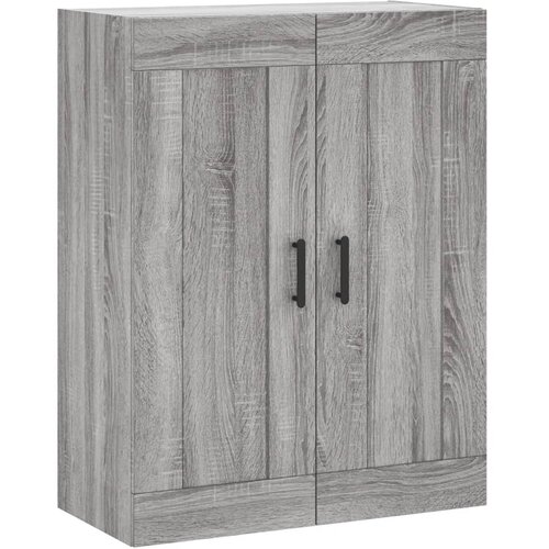  Visoka komoda siva sonome 69,5x34x180 cm od konstruiranog drva Slike
