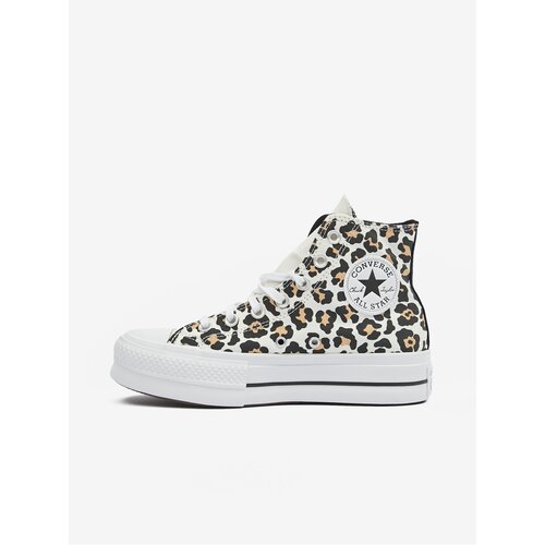 Converse White Women Patterned Ankle Sneakers Chuck Taylor All St - Ladies Slike