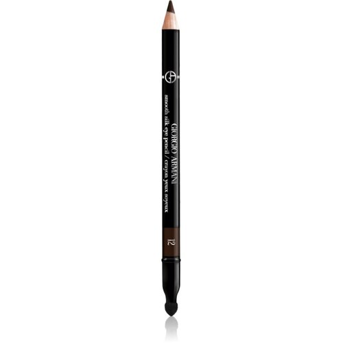 Armani Smooth Silk Eye Pencil olovka za oči s aplikatorom nijansa 12 Brownship Black 1.05 g Cijene