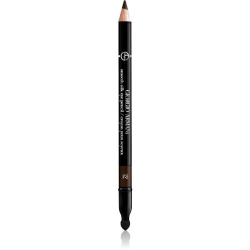 Armani Smooth Silk Eye Pencil svinčnik za oči z aplikatorjem odtenek 12 Brownship Black 1.05 g Cene