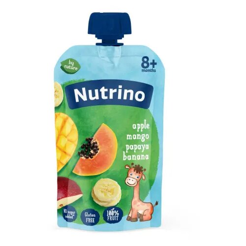 Nutrino pouch jabuka, mango,papaja, banana 100g Cijene