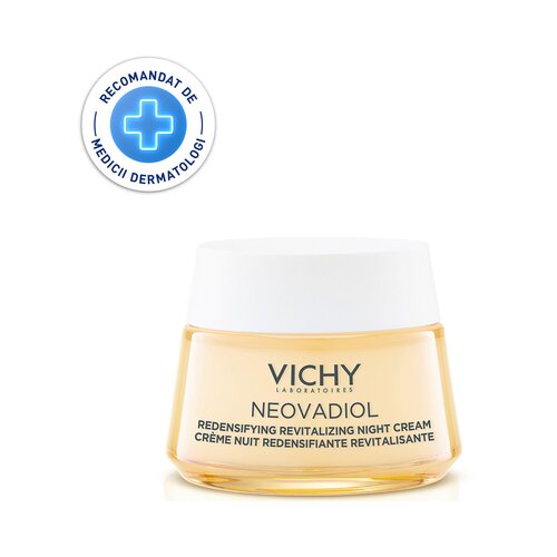 Vichy neovadiol peri-menopause nočna krema za obnovitev kože za obdobje predmenopavze 50 ml za ženske Slike