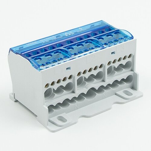 Mitea_Electric Stezaljka (klema) sa poklopcem PLAVA max.125A ME-FJ125A-3P Cene