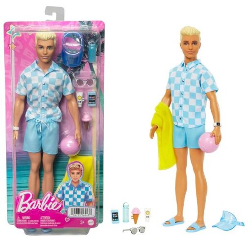 Barbie film: plaža ken lutka Cene