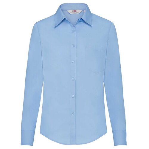 Fruit Of The Loom F17•LADIES LONG SLEEVE POPLIN SHIRT Slike