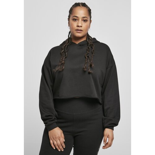 Urban Classics Women's Oversized Cropped Hoody Black Cijene
