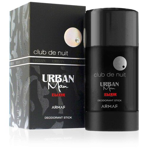 Armaf Club de Nuit Urban Elixir 75 g v stiku brez aluminija za mo&amp;scaron;ke Slike
