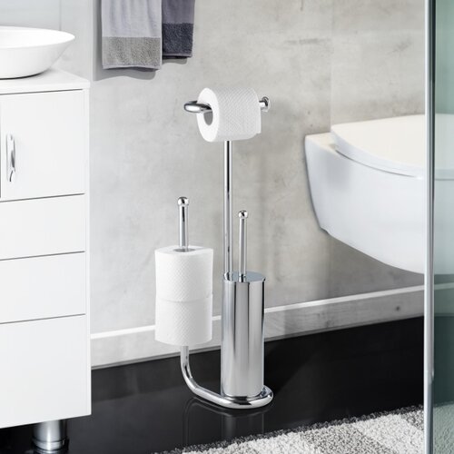Wenko 18730100 - WC četka UNIVERSALO 20x62,5 cm, sjajni hrom Slike