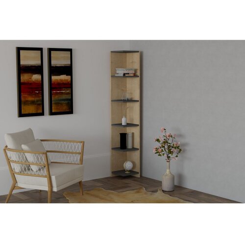 Woody Fashion hanah home polica za knjige porto Cene