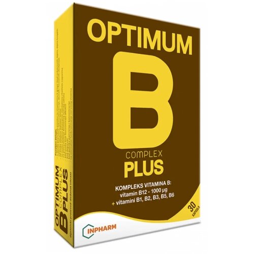 Inpharm optimum b complex plus 30 kapsula Cene