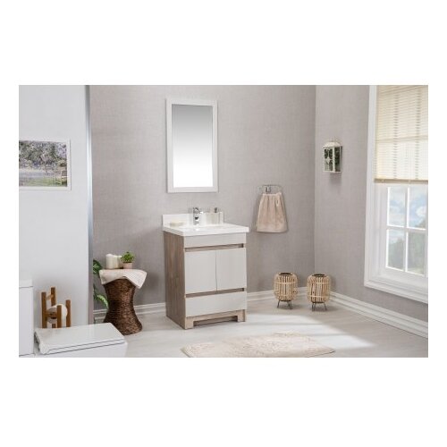 Hanah home Komplet nameštaja za kupatilo (2 komada) Echo 24 Hrast Cene