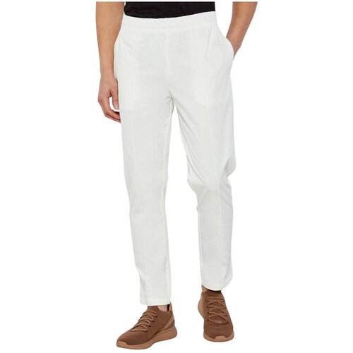 Ea7 Emporio Armani Hlače 7M000199AF13554 Bela Slike