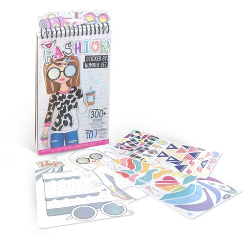 Crayola creations: modni oblikovalski set z nalepkami Slike