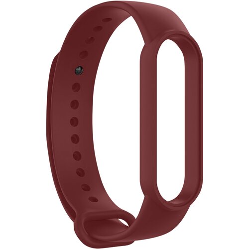 AVIZAR Xiaomi Mi Band 6 in 5 Premium mehak silikonski &scaron;portni pa&scaron;ček - Bordo, (5000208876) Cene