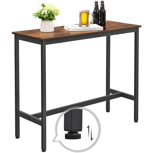  Visoki uski kuhinjski barski stol Industrial Loft Slike