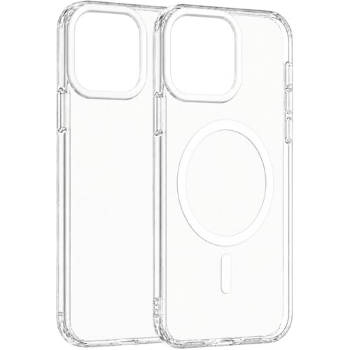  apple transparent color ring magsafe maska za iphone 15 pro max &ndash; bela Cene