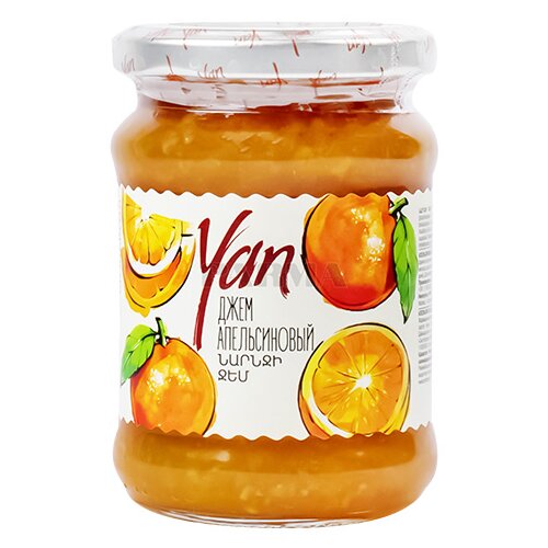 Yan Džem od pomorandže, 300 g Cene