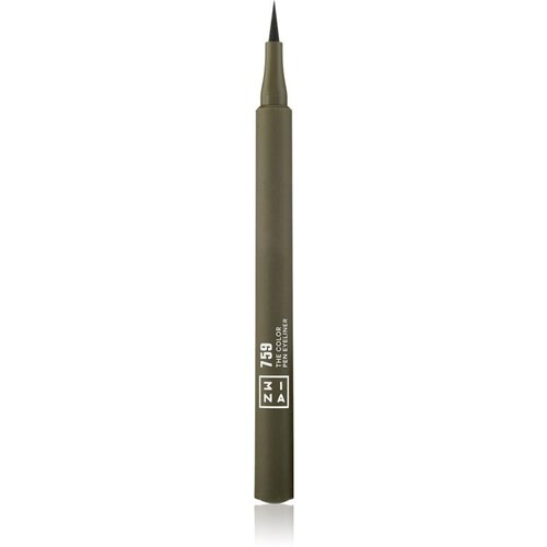 3INA The Color Pen Eyeliner tuš za oči nijansa 759 - Olive green 1 ml Cijene