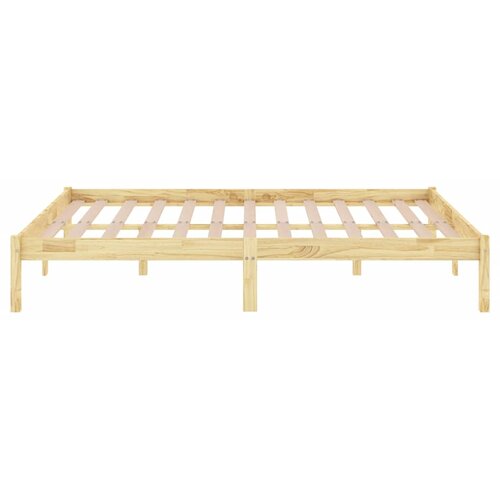 Okvir za krevet od masivnog drva 180 x 200 cm veliki bračni Slike