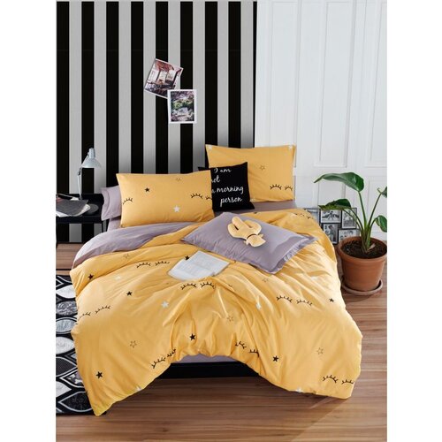  dide - yellow yellow double quilt cover set (de) Cene