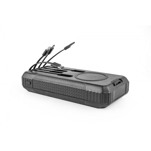 OXE Solar Powerbank, zmogljivost 33800 mAh, črna, (20596980) Slike