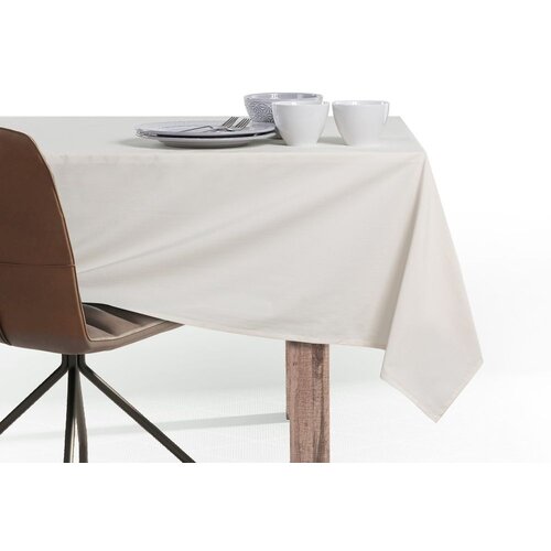 DecoKing stolnjak Pure 150x220 cm, krem Slike
