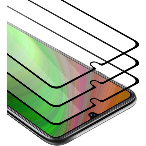  motorola moto E6s 2020 - zaščitna folija v transparentno s čarno - 3-pack kaljeno steklo za zaščito zaslona s trdoto 9H in 3D dotikom, (20548175) Cene