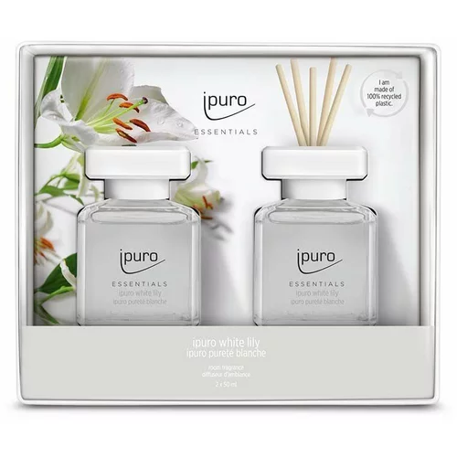 IPURO Set mirisnih difuzora White Lily 2 x 50 ml 2-pack