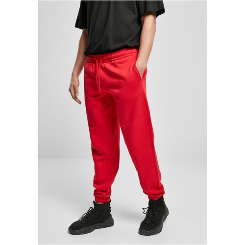 Urban Classics Basic Sweatpants 2.0 City Red Slike