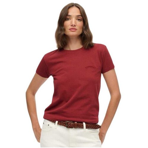 Superdry bordo majica za žene Slike