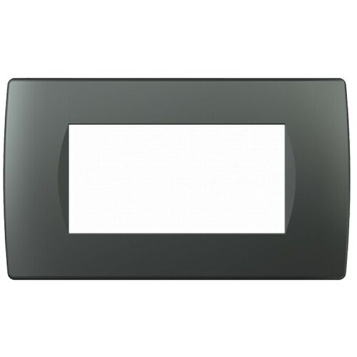 Tem Čatež Okvir za modularne vtičnice in stikala Soft (4 moduli, antracit) Slike