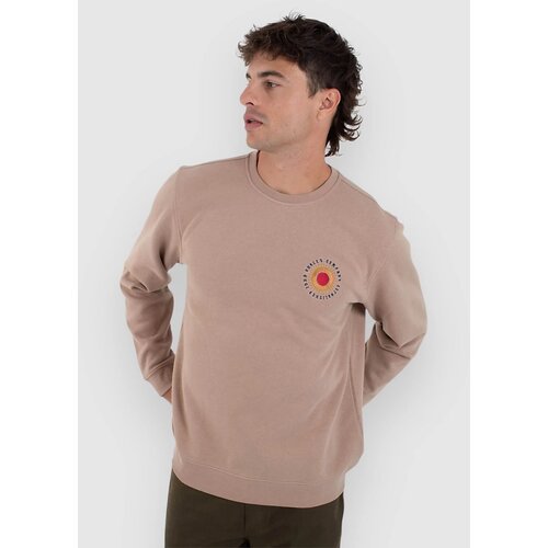 Hurley Eagle High Crew Pulover bristlecone htr Cene